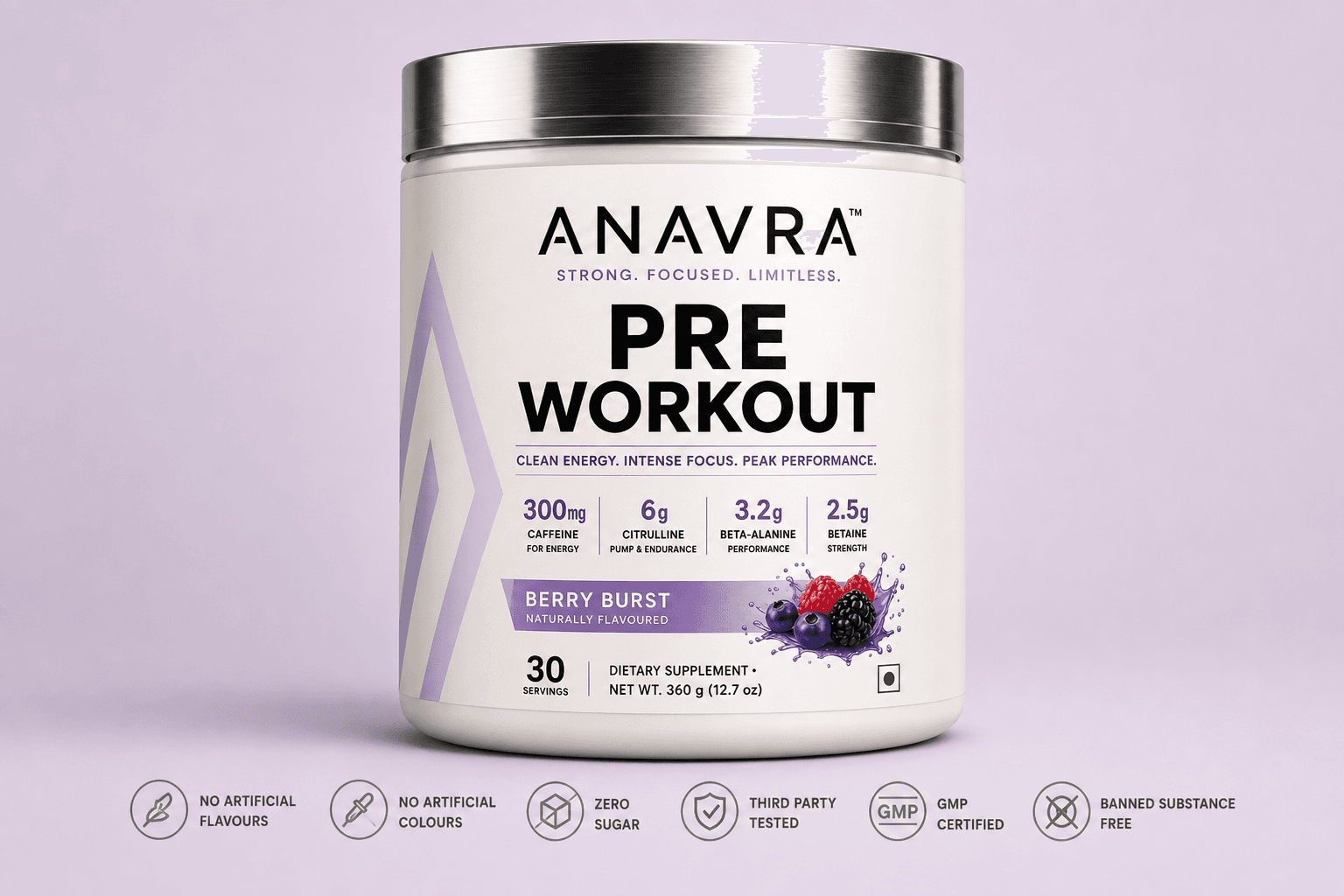 Anavra pre workout supplement
